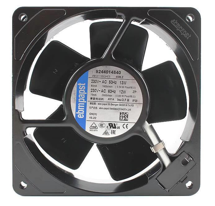 Ebmpapst 4586Z 230V 80mA/70mA 13/12W Cooling fan Ebmpapst 4586Z 230V 80mA/70mA 13/12W Cooling fan